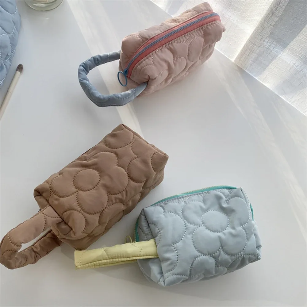 sacs à main en coton pour femmes sac de rangement tendance étui à cosmétiques de haute qualité sacs à maquillage coréens pour femmes sac de voyage décontracté sac à cosmétiques