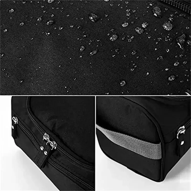 trousse de toilette portable pour hommes pour voyages d'affaires en extérieur, trousse à cosmétiques grande capacité, sac organisateur, sac de bain