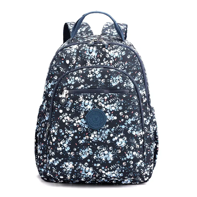 nouvelle mode adolescente filles sac à dos impression florale loisirs sac à dos étudiant bagages femmes loisirs voyage sac à dos