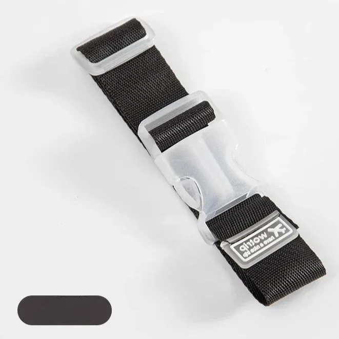 sangle de bagage robuste, valise légère, ceinture en polyester, boucle de suspension pratique, facile à identifier, cintre de sac réglable
