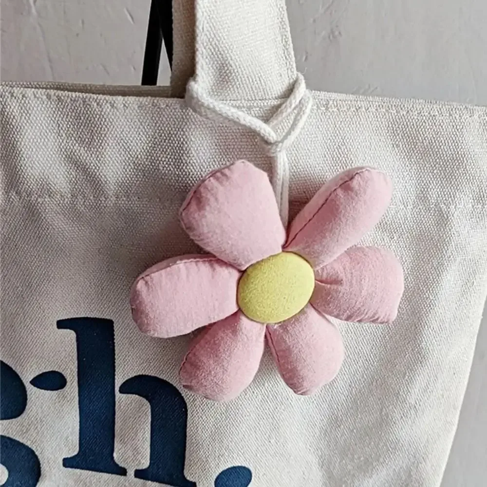 lanière florale farcie de style coréen, breloques de sac, pendentif de sac de fleurs, accessoires d'allumette, décoration de sac à dos frais, gril