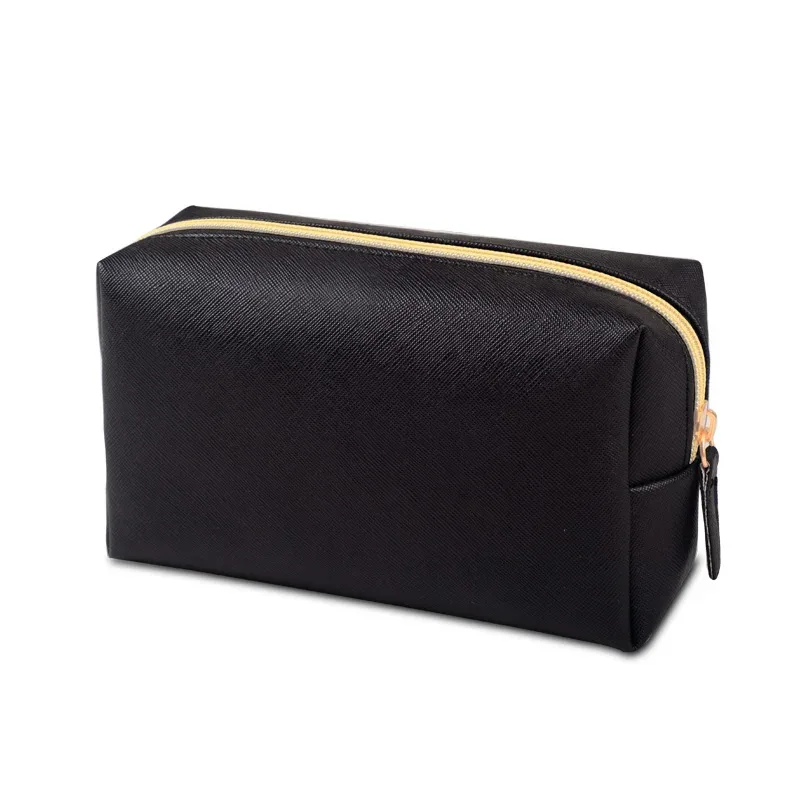 sacs de toilette portables en cuir pu, 1 pièce, sacs de maquillage de voyage imperméables pour femmes, petits, moyens et grands sacs de rangement de cosmétiques