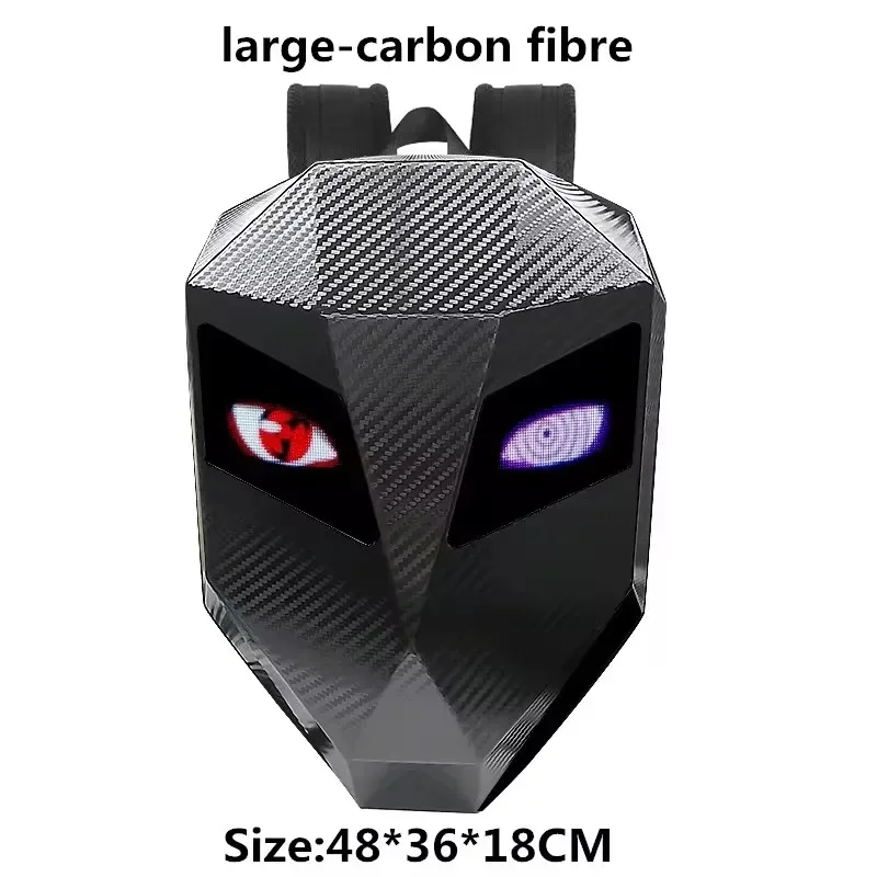 sac à dos de cyclisme led knight avec compartiment pour casque de moto, sacs pour motos, sacs étanches pour ordinateurs portables, saco moto, sac d'école