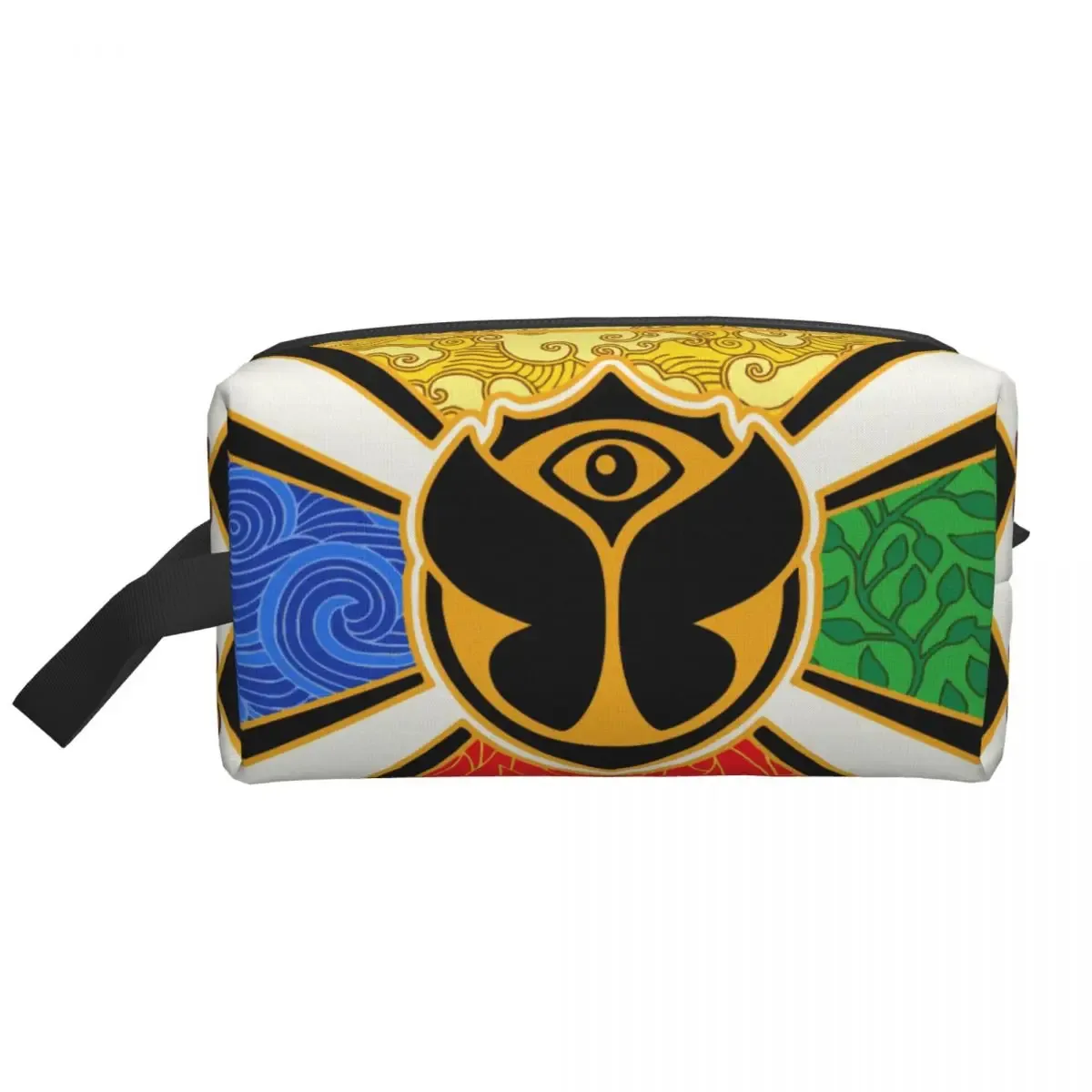 Tomorrowland Feel-Sac à cosmétiques de voyage personnalisé pour femmes, trousse de toilette et de maquillage, trousse de rangement de beauté pour dames