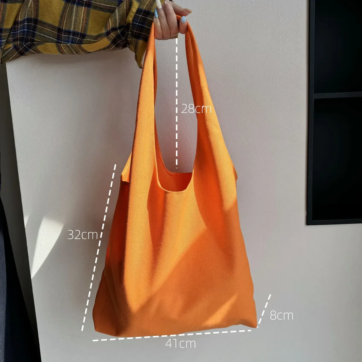 sac fourre-tout coloré avec logo personnalisé pour femmes, fourre-tout pliable et réutilisable pour le shopping, les déplacements, les voyages, sac en toile de grande capacité