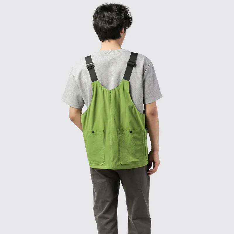 sac à dos tactique multifonctionnel pour la randonnée et le camping en plein air, style techwear, sac gilet variable homme/femme, sac à bandoulière unique