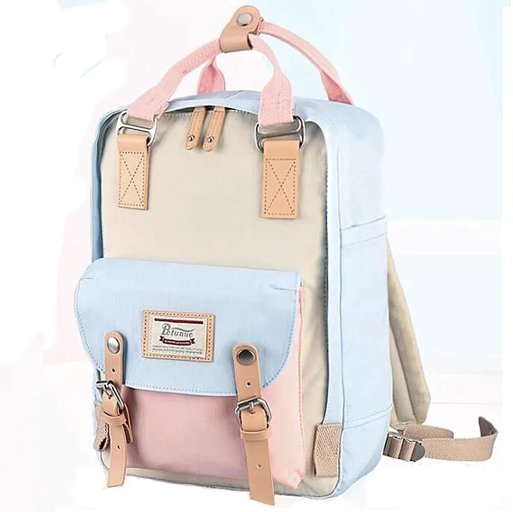 sac à dos pour ordinateur portable de 14 pouces pour femme, cartable d'école de haute qualité pour adolescent, fille et garçon, sacoche de voyage