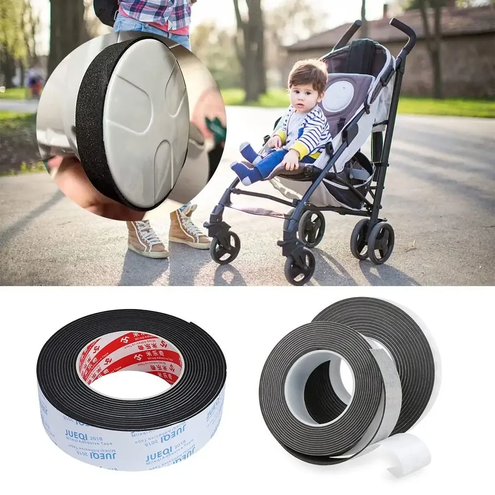 autocollant insonorisant pour roues de valise eva, résistant à l'usure, absorption des chocs, protection des roues de valise, antidérapant, réduction du bruit