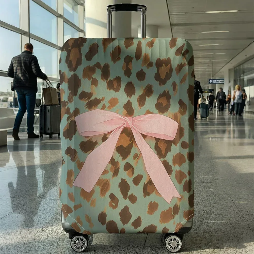 housse de protection pour bagages à motif animal, ensemble adapté aux housses de bagages de 18 à 32 pouces, housse de poignée de valise, accessoires de voyage