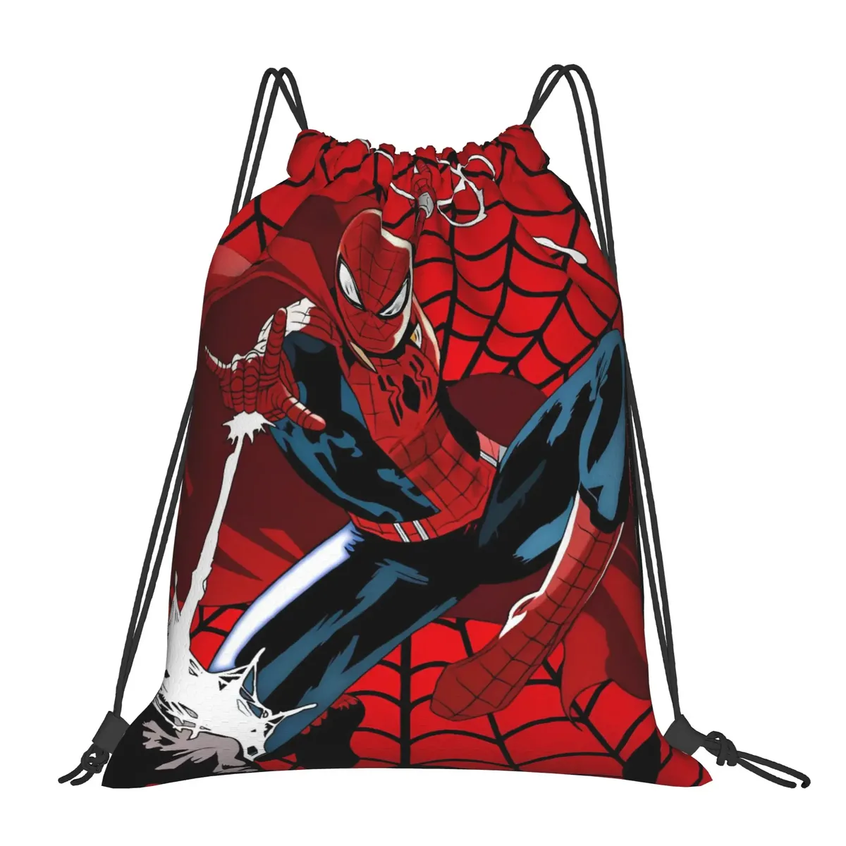 sac à cordon s-spiders heroes, sacs à dos de grande capacité, sacs de sport de football, sacs à cordon pour femmes