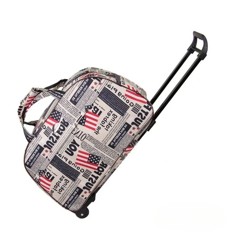 sac de voyage à roulettes pour hommes et femmes, valise à roulettes, étanche, affaires, bagages à roulettes, mode