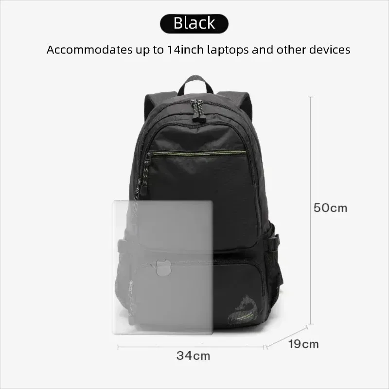 epol sac à dos unisexe en tissu oxford, grand format, léger, imperméable, pour ordinateur portable, sacs d'école pour femmes, étudiants, voyage 3033-01 3033-02 3033-05