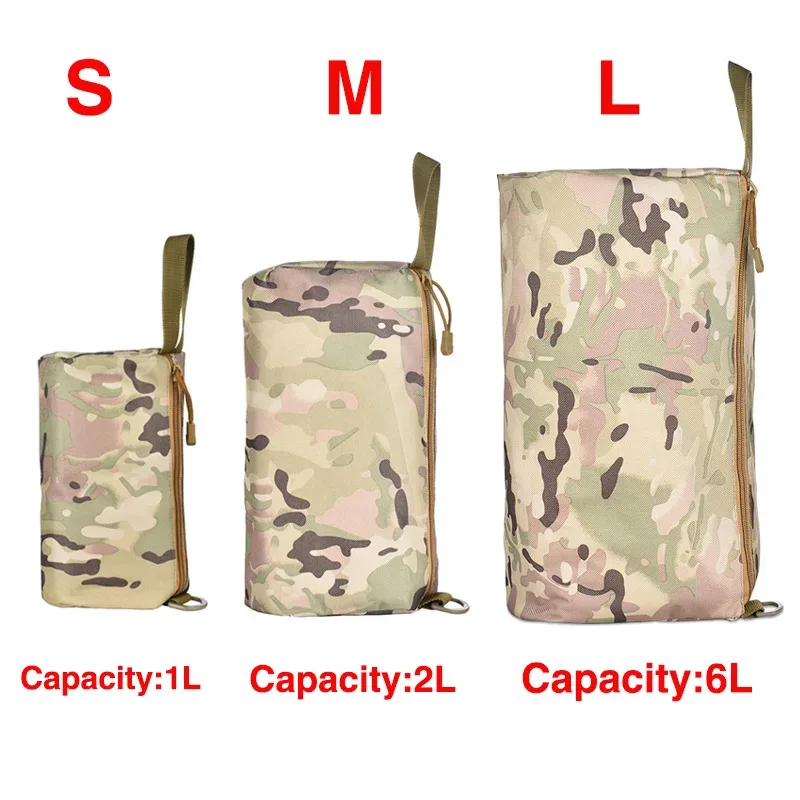 camsolomon-sac à main oxford étanche, sac de voyage, extérieur, dulaccessoire poudres, sac banane, portable, fermeture éclair, sac de rangement d'outils edc