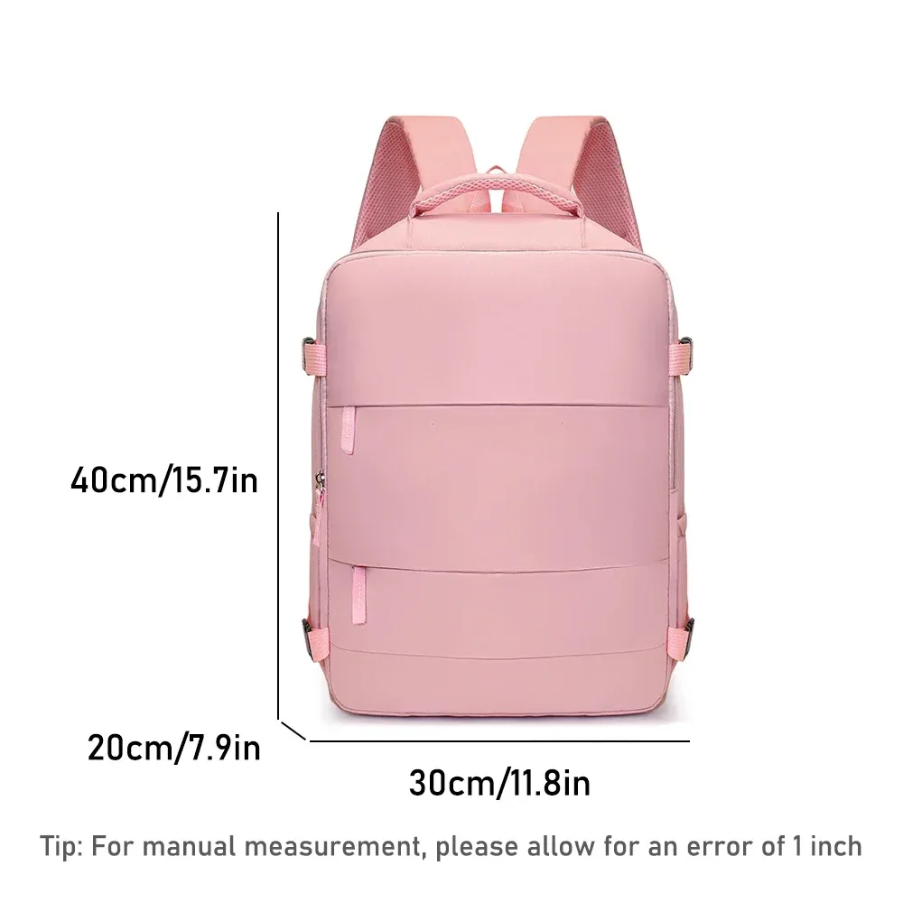 sac à dos de voyage polyvalent, 180 ° sac de voyage extensible, sac à compartiment pour ordinateur portable pour les voyages d'affaires et de loisirs