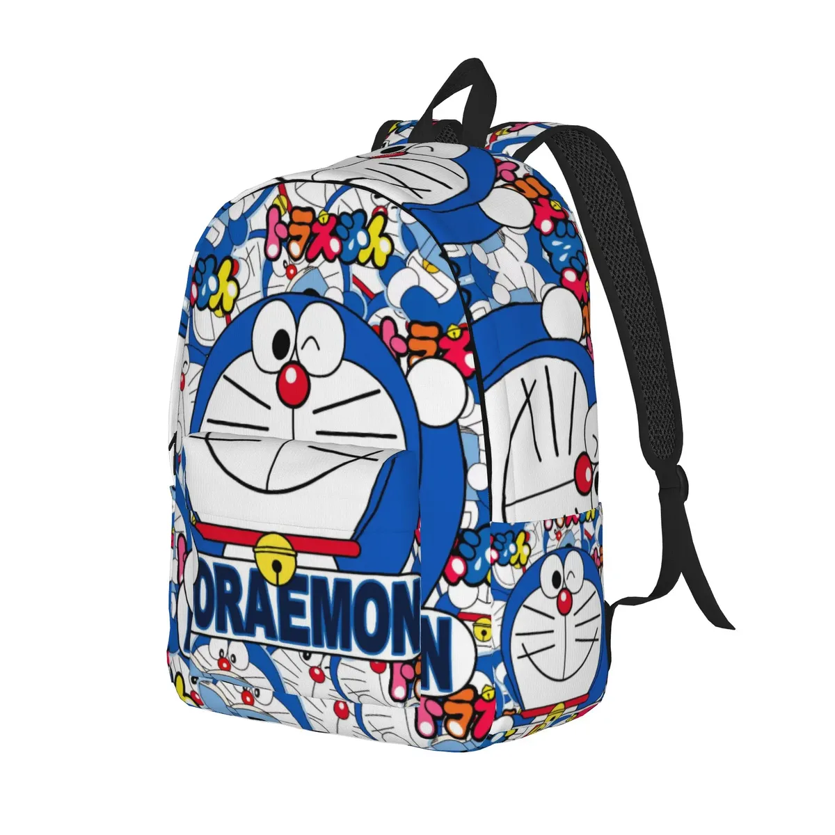 Sac à dos Doraemon pour adolescents, sac à dos durable pour étudiants et professionnels, sac à bandoulière pour ordinateur portable pour hommes et femmes