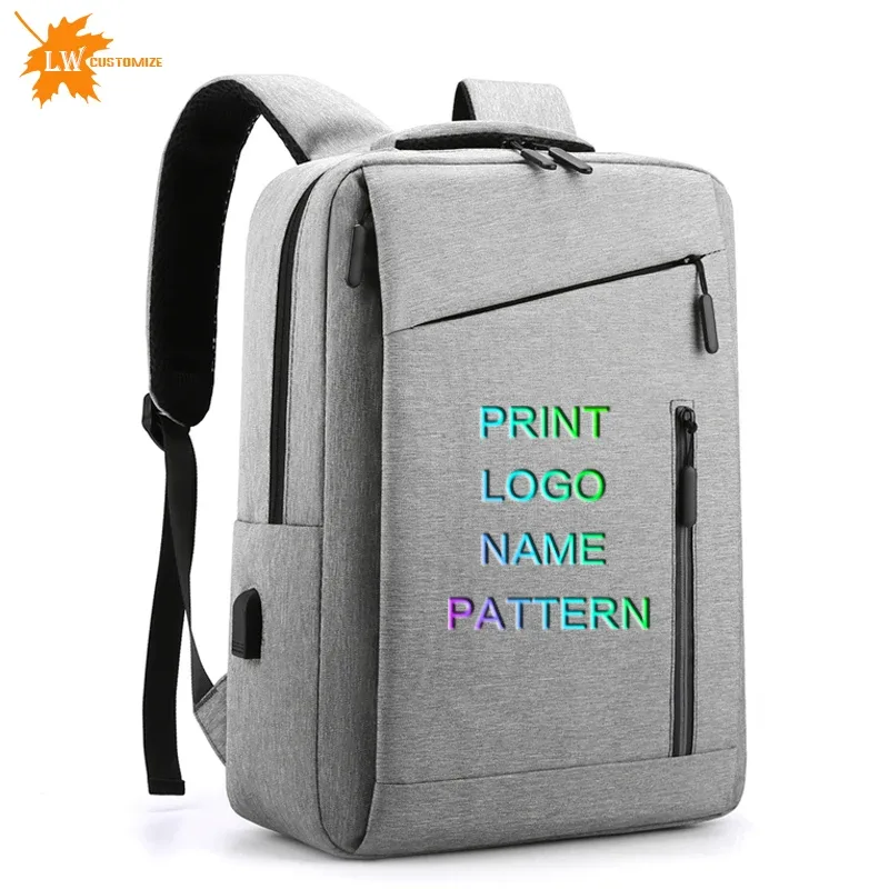 sac à dos personnalisé pour hommes et femmes, sac de voyage personnalisé, affaires, loisirs, travail, logo imp