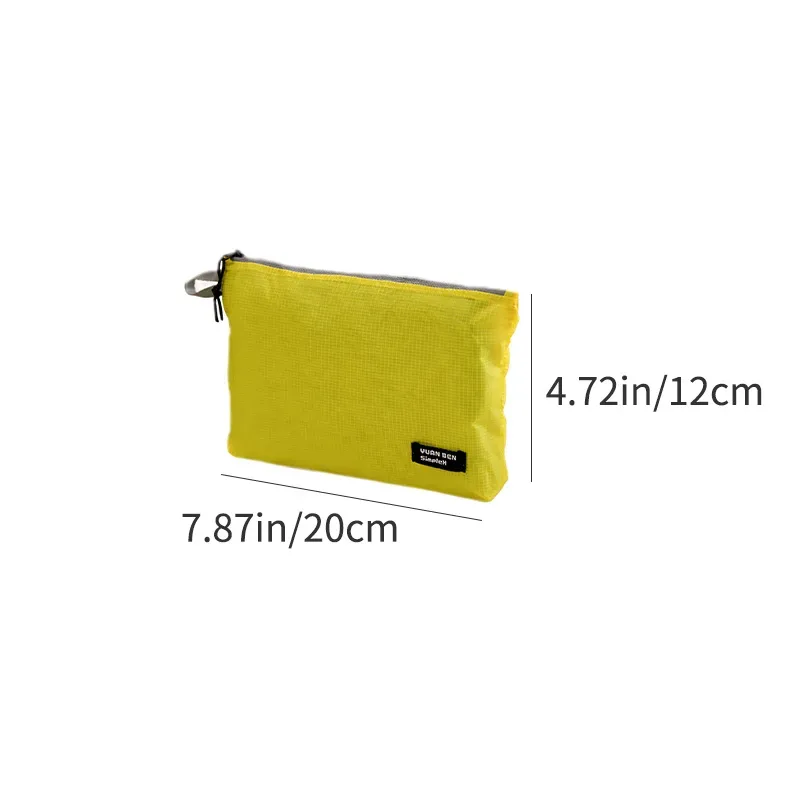 sac de rangement de voyage imperméable, sac de toilette portable de grande capacité pour les voyages d'affaires, sac organisateur de documents divers