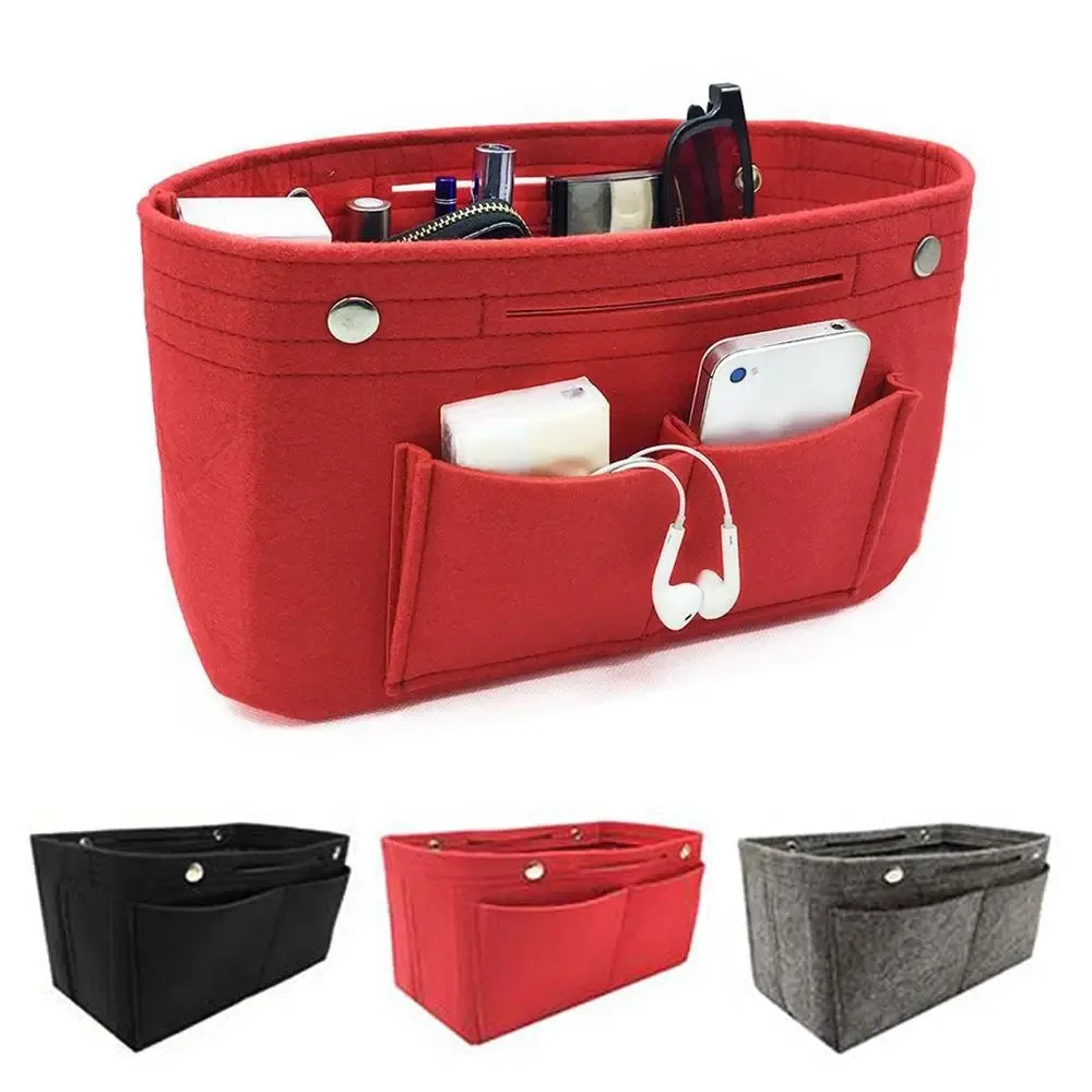 organisateur de sac portable en feutre, insert de sac à main, doublure de sac à main
