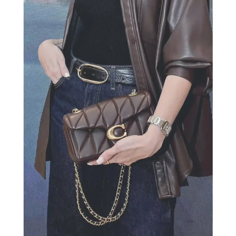 sac à chaîne à motif diamant de haute qualité 2026kou jia, sac bandoulière, petit sac carré, sac printemps-été