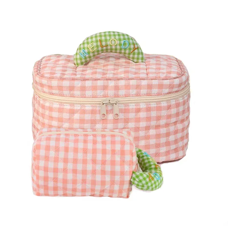 nouvelle trousse de maquillage grande capacité, organiseur de voyage, sac cosmétique de beauté coréen mignon, sac de rangement portable, essentiels de voyage