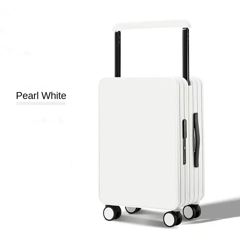 valise à bagages à poignée large pour femmes et hommes valise de voyage 20-26 pouces sac de cabine bagage de grande capacité avec roues lisses
