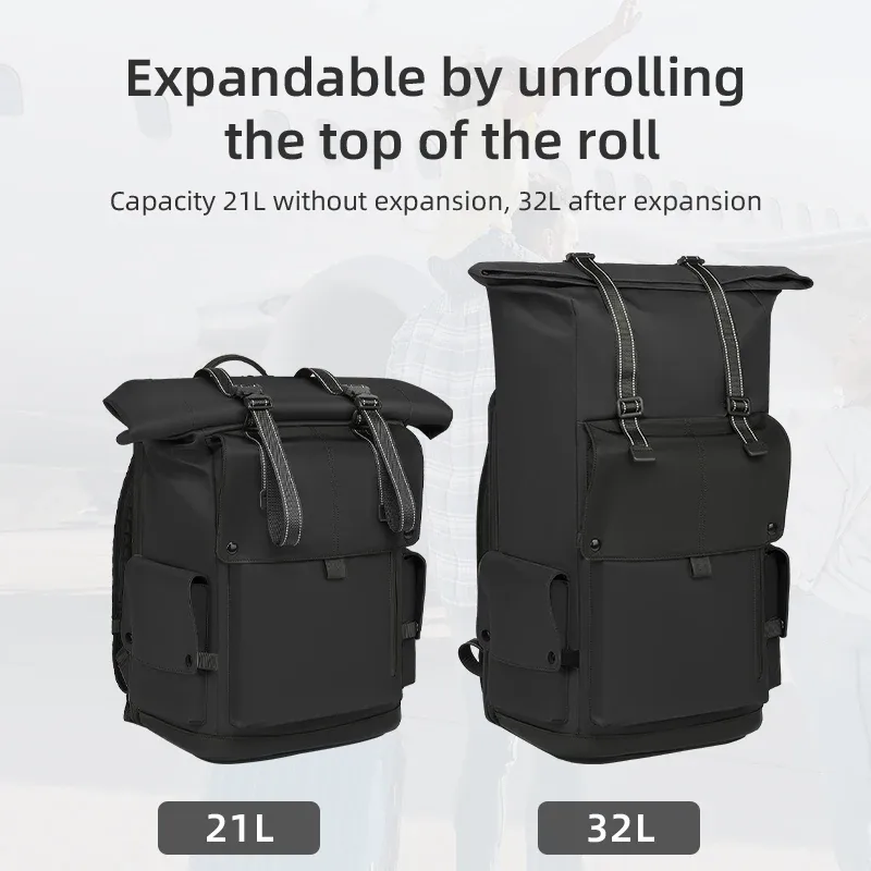 eurcool nouveau design kingsons bsci sac à dos de voyage extensible avec usb sac à dos pour ordinateur portable de grande capacité avec poches