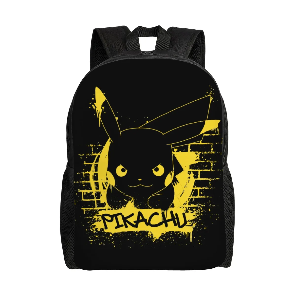 sacs à dos pokemon pikachu cracks a joke laughing daypack mochila campus sac à dos rétro lavable