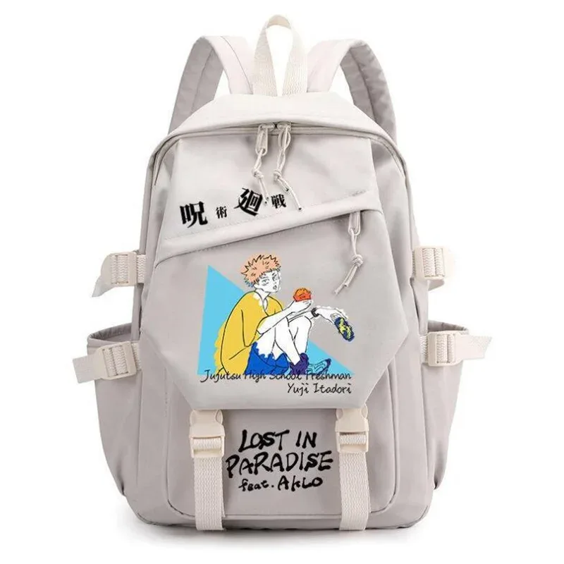 sac à dos anime jujutsu kaimmense pour hommes et femmes, cartable pour adolescents, sacs pour ordinateur portable gojo satoru, cartable d'extérieur à la mode