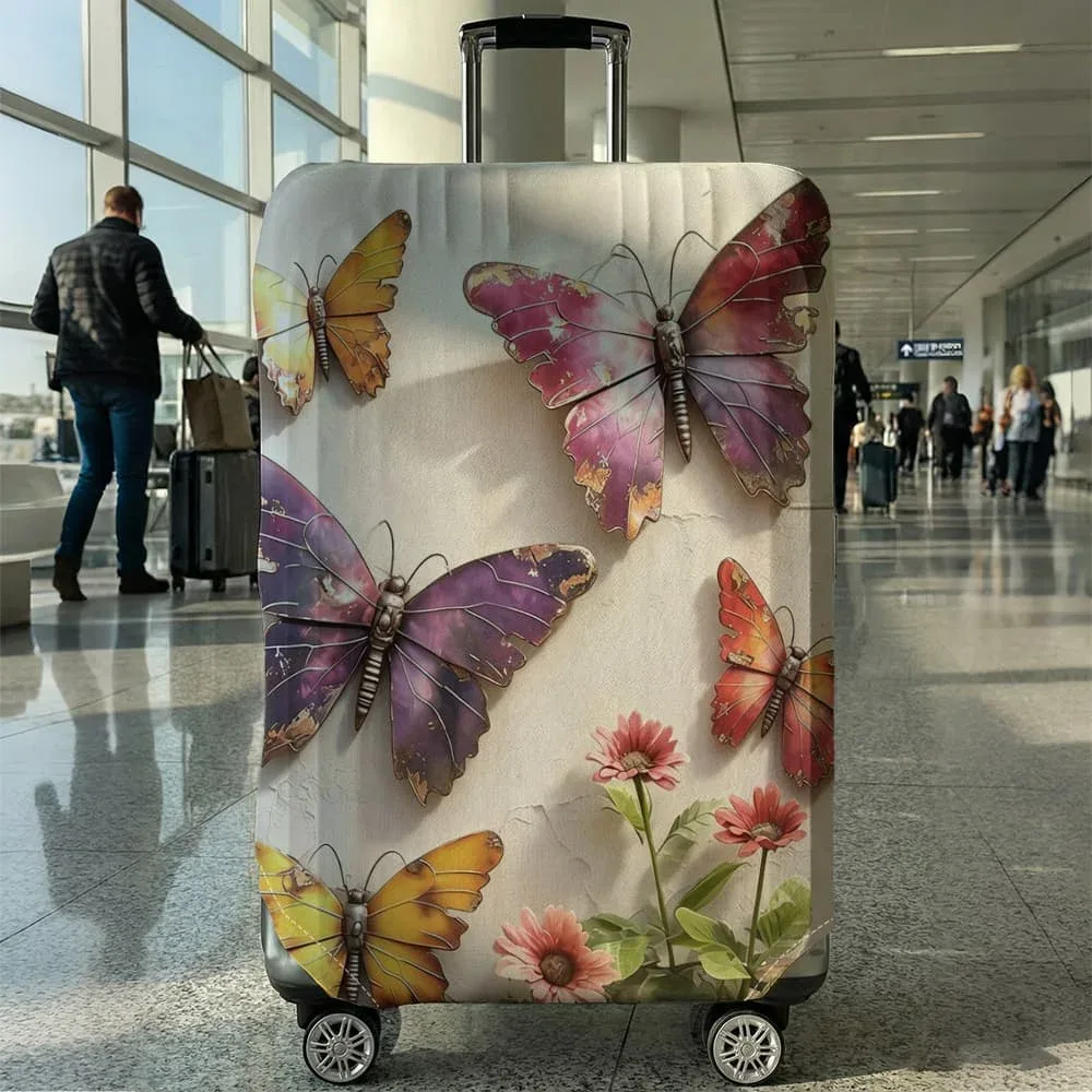 housse de protection pour bagages, élastique, imperméable, anti-poussière, pour valise de 18 à 32 pouces, accessoires de voyage