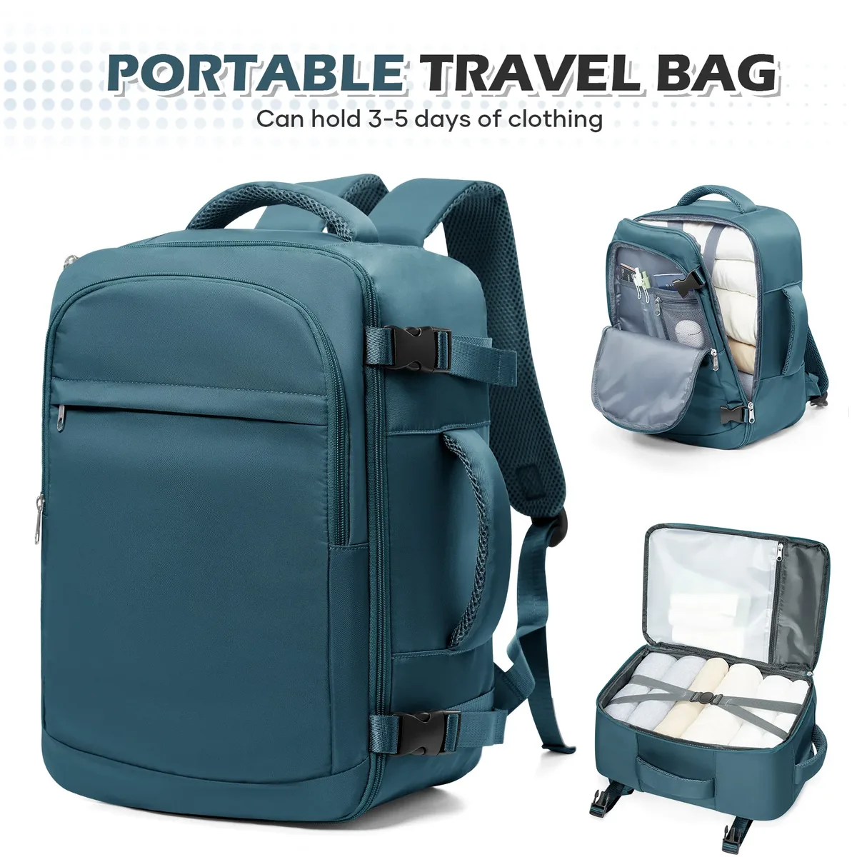 hommes 15.6 pouces pochette d'ordinateur cabine avion voyage sac à dos 40x20x25, capable porter main bagages sac à dos ryanair, collège sac à dos