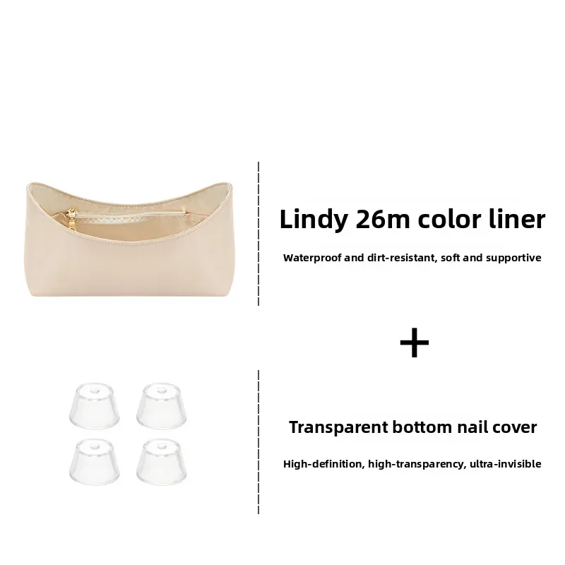 insert organisateur de sac pour lindy 26, rangement en nylon, sac durable, support de rangement, modification intérieure, accessoires de sac