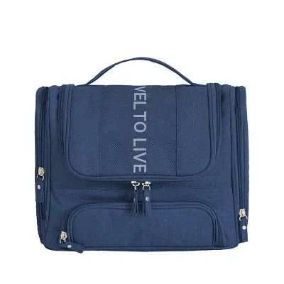 sac à cosmétiques suspendu étanche pour hommes, organisateur de voyage, trousse de maquillage pour femmes, trousse de maquillage nécessaire, trousse de toilette pour lavage humide et sec