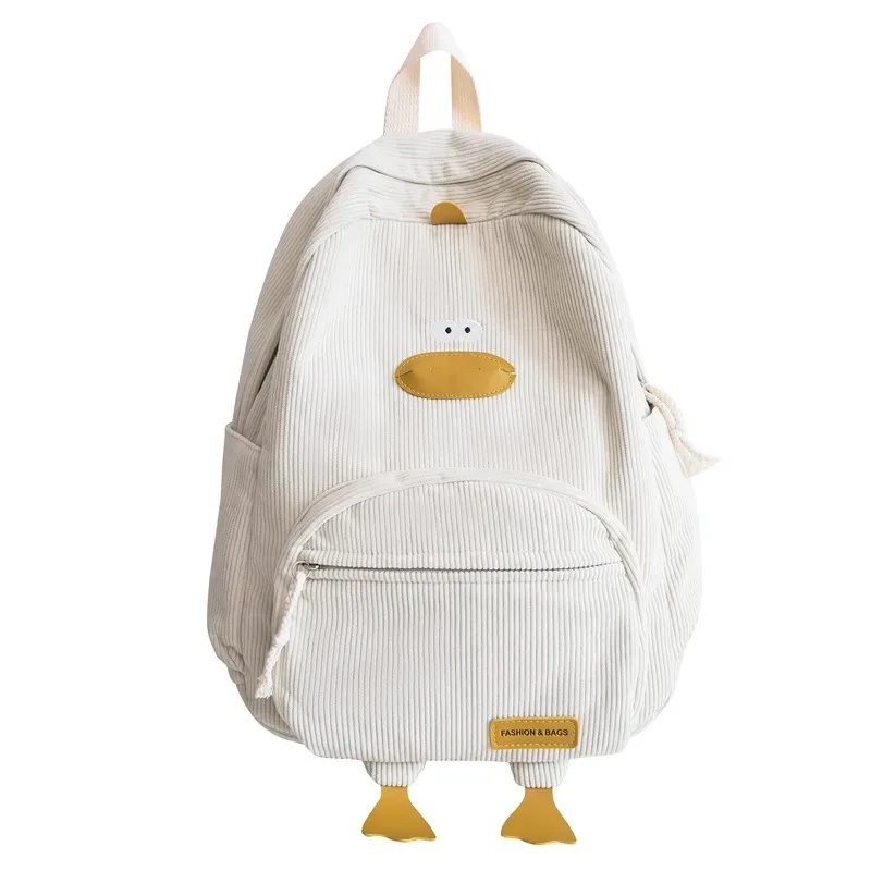 nouveau dessin animé canard sac à dos concepteur mignon sac de voyage femme étudiant polyvalent édition coréenne filles sacs d'école sacs à dos