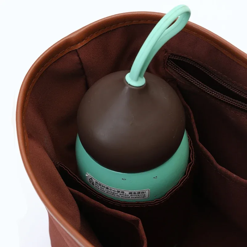 insert organisateur de sac à main léger pour sac en toile celine triomphe, intérieur de sac à main en soie et en nylon pour sacs de luxe