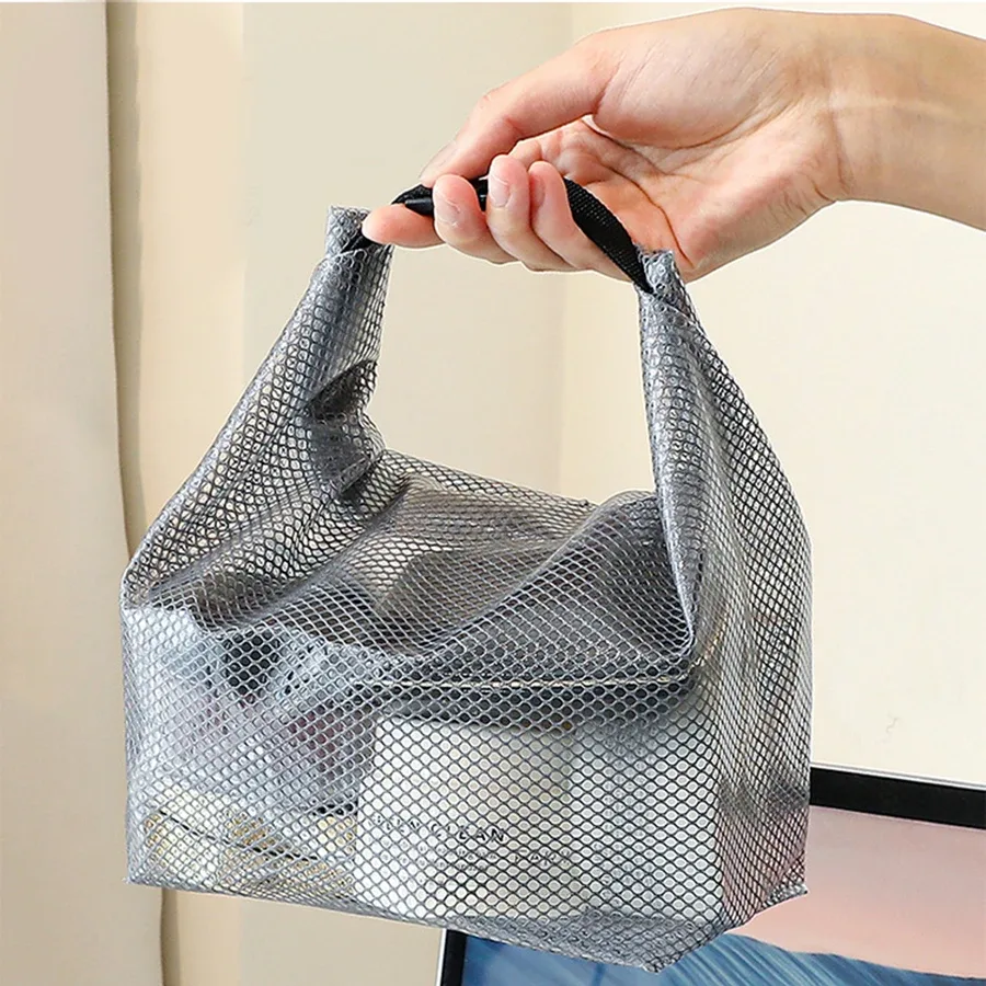 sac de plage de grande capacité, imperméable, sac de voyage, sac de shopping, trousse de toilette portable, sac à main, organisateur de cosmétiques et de maquillage