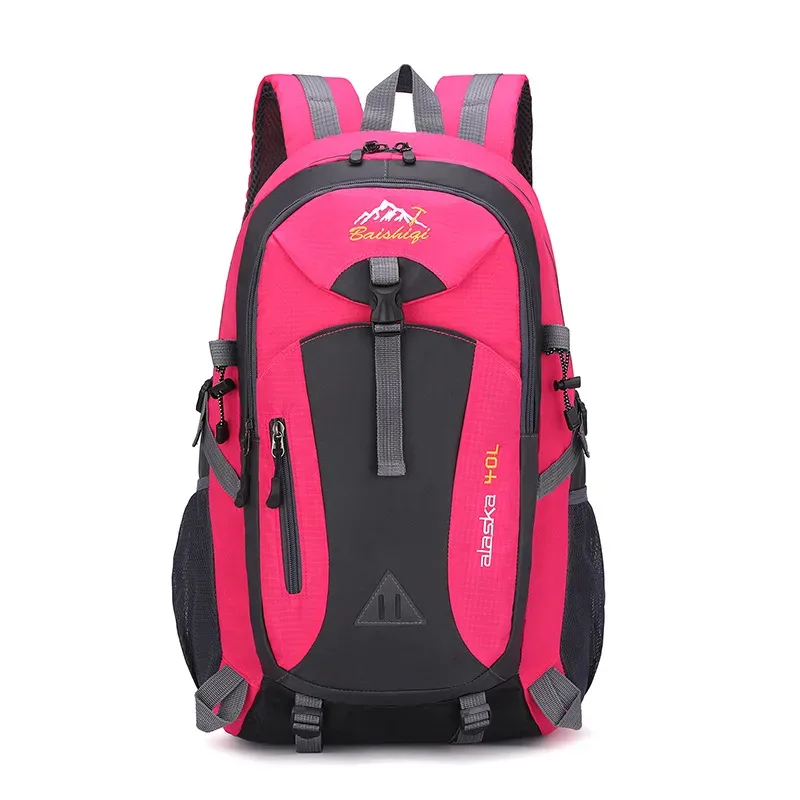 sac à dos de voyage sportif unisexe 2026, grande capacité, en nylon léger, pour la randonnée en extérieur, pour hommes et femmes, sac d'école pour étudiants
