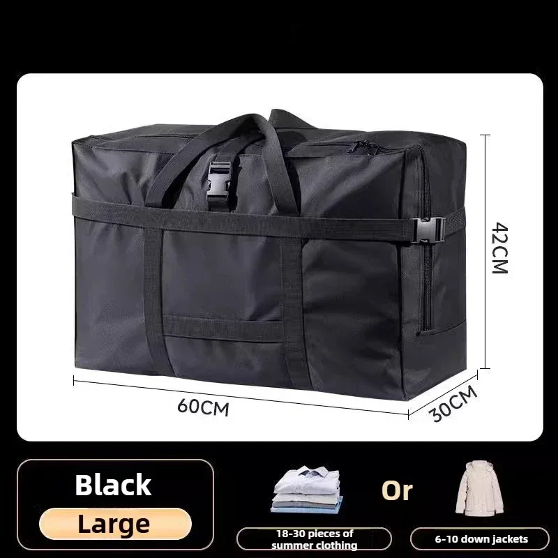 sacs de voyage extra-larges pliables en oxford, sacs de déménagement, bagages de soute pour avion, sacs de rangement imperméables et résistants à l'eau, très robustes