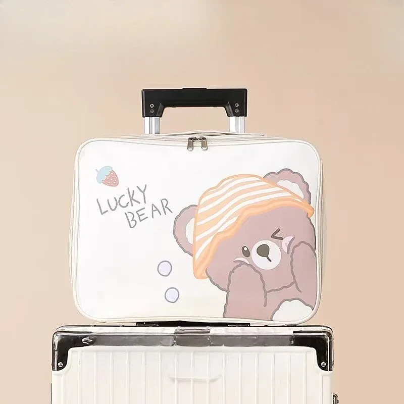 sac de rangement pour voyage court, sac organisateur de vêtements, sac à bandoulière, grande capacité, bagage portable, sac de voyage