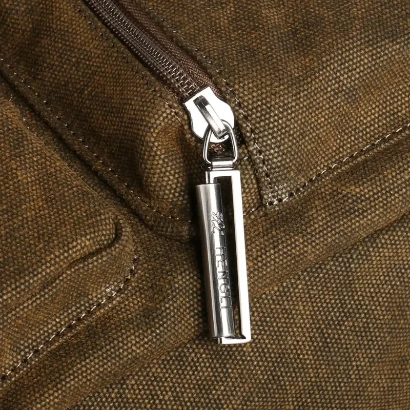 ruil – mallette multifonction rétro classique pour hommes, porte-documents en toile, vintage, résistant à l'usure, trousse à outils de loisirs