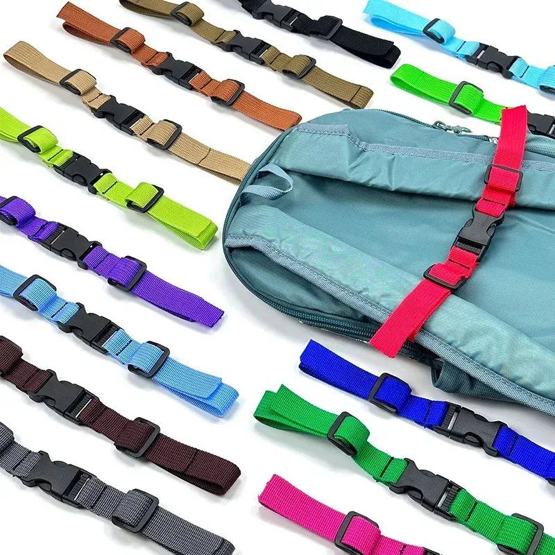 sangle de sac à dos tactique réglable et antidérapante pour sac de poitrine, accessoires de camping et d'extérieur, durable et tendance