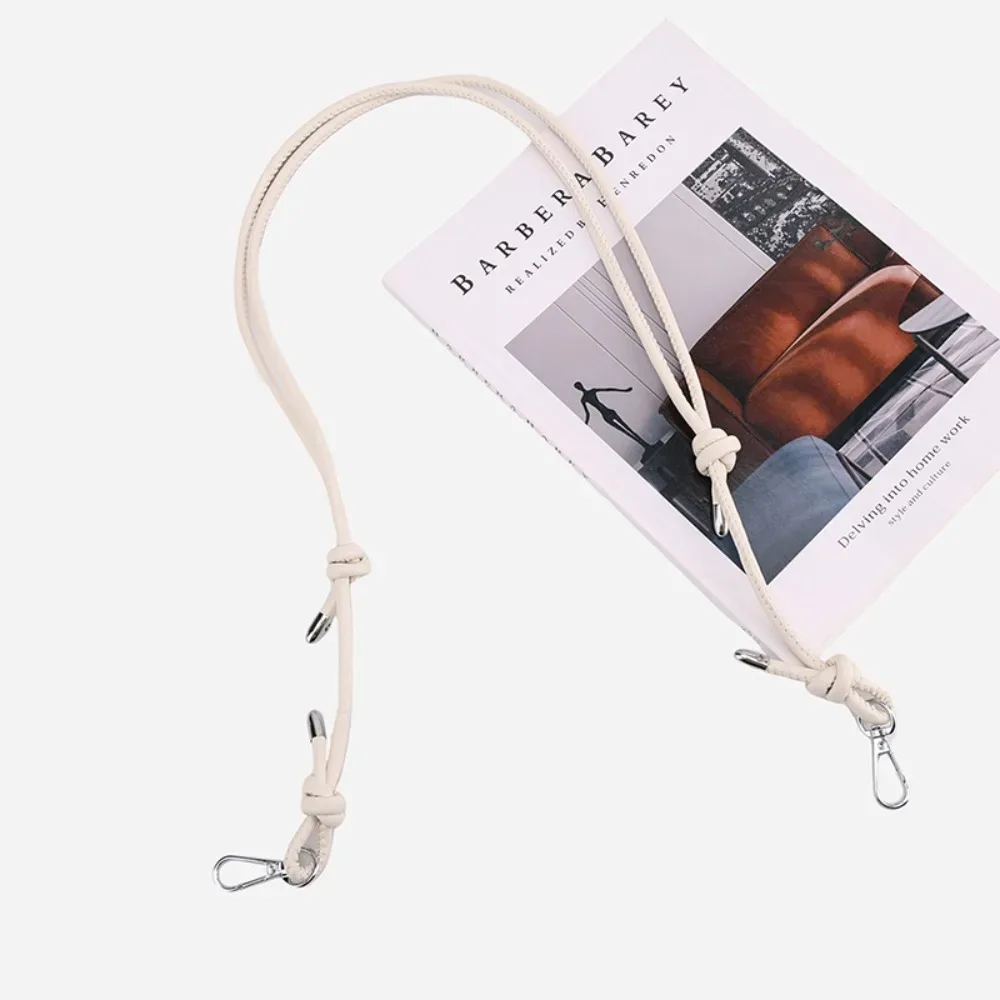 bandoulière en cuir pu couleur unie bricolage remplacement sac à main ceinture étanche réglable sac à bandoulière sangle femmes filles