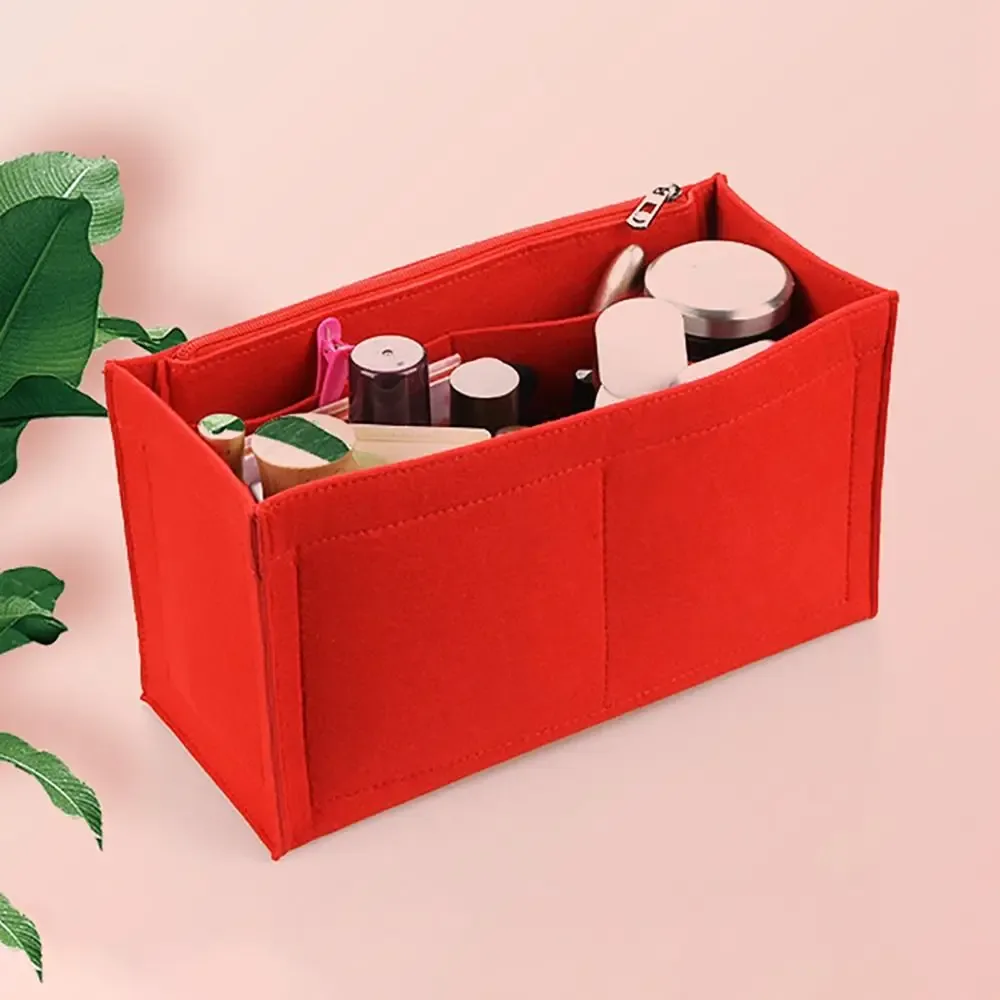 sac fourre-tout interne pour lv onthego, sac à main en feutre, doublure d'insertion, organisateur de sac à main, poudres