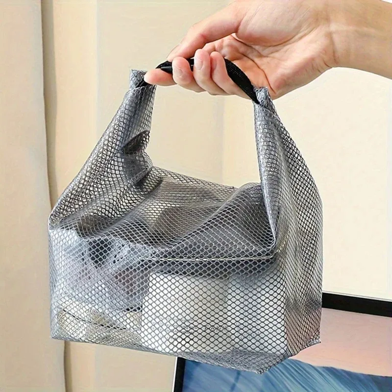 Sac de rangement étanche à cordon, sac de toilette unisexe de grande capacité pour la natation, adapté pour la salle de sport, la lessive, les articles de toilette, etc.