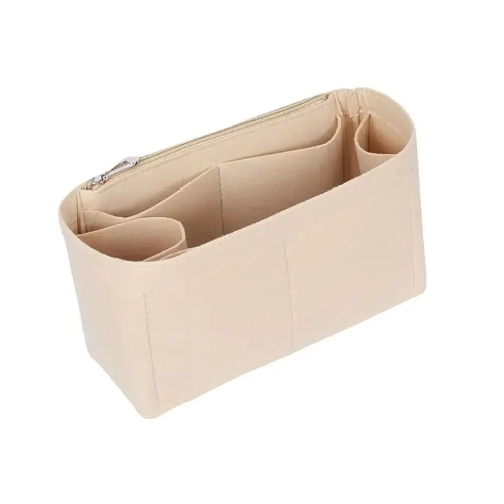 sac à main en feutre simple, sac d'insertion, support de sac, sac interne multi-poches, sac portable de grande capacité, organisateur pour puzzle loewe