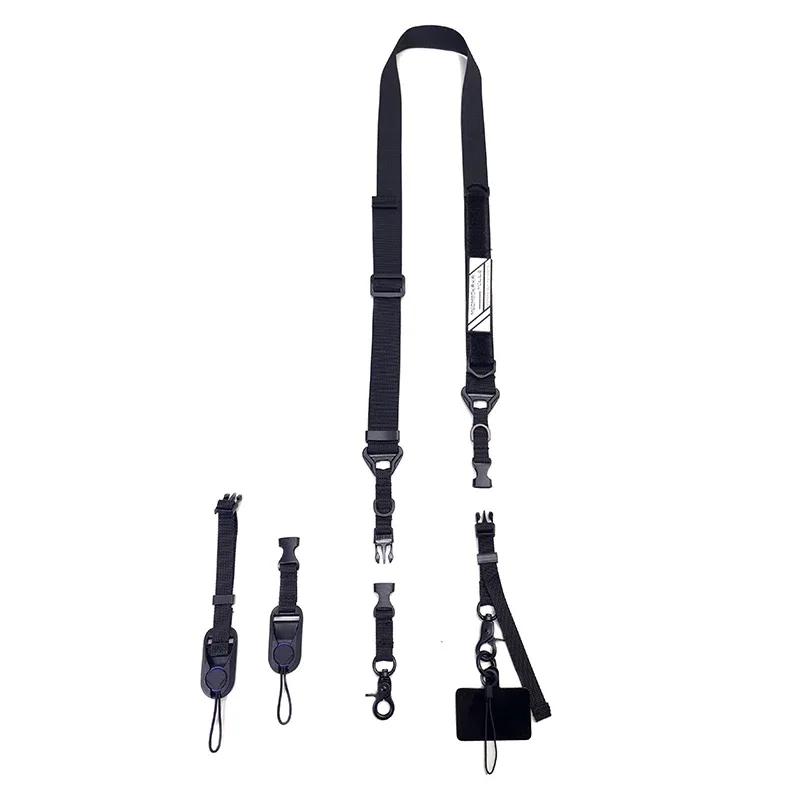 sangle de sac à bandoulière dulcrossbody multifonction, sangle de cou initiée à dégagement rapide, style techwear extérieur, appareil photo pour téléphone portable, 2025