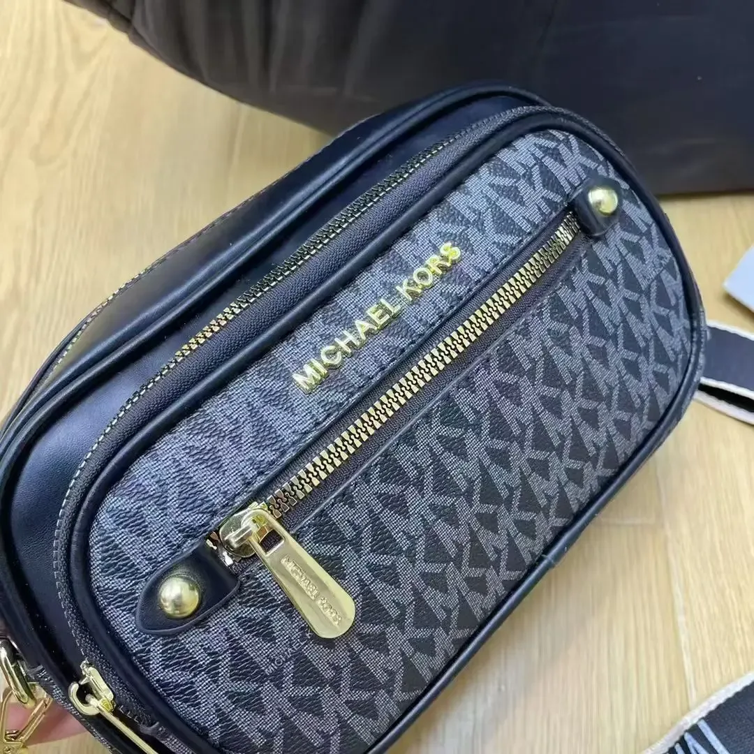 sac à bandoulière michael kors pour femmes, sac à main mk classic letter, sac pour appareil photo, tendance et