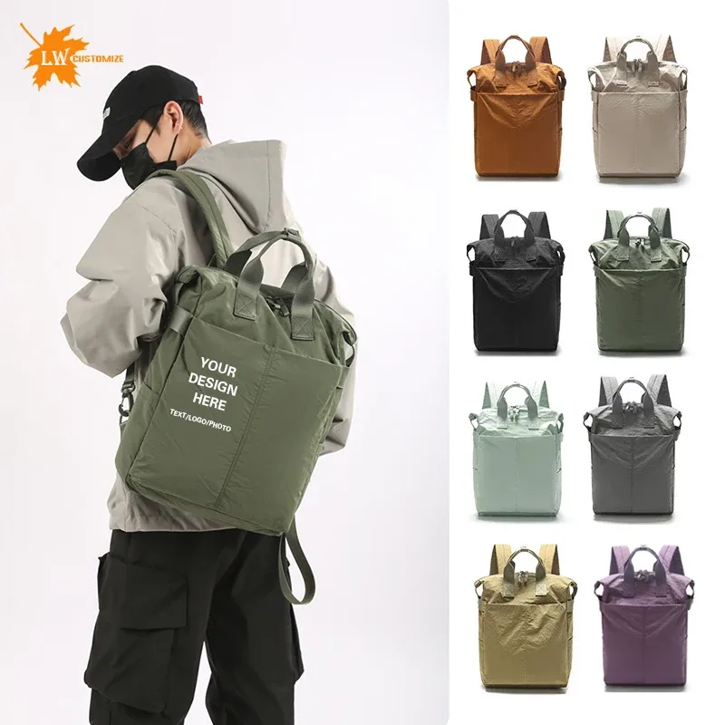 Sac à dos personnalisé avec Logo imprimé, sac à dos de loisirs pour Couple, sac à dos de sport personnalisé avec nom d'image
