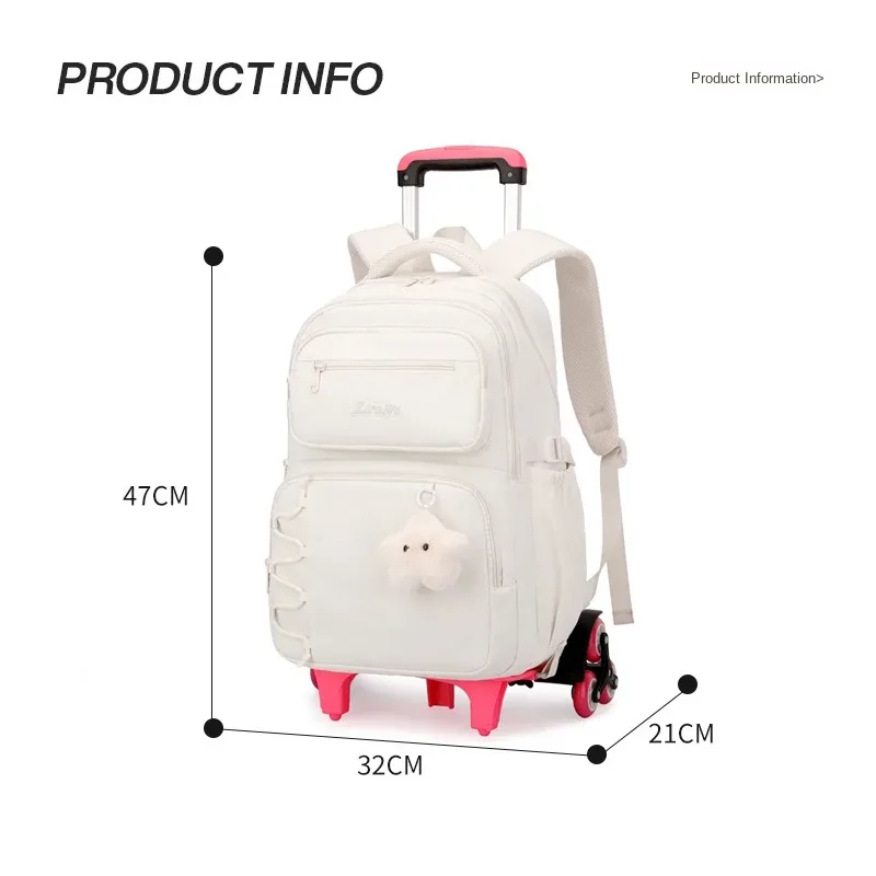 sac à dos scolaire pour enfants, sac à roulettes pour filles, sac à dos pour étudiants, sac à livres pour enfants, sac à dos à roulettes, sac à dos à roulettes