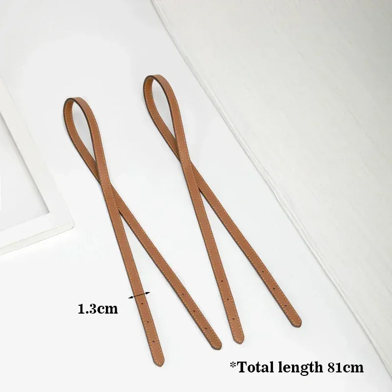 2 pièces sangle de remplacement réglable en cuir pour sac fourre-tout, poignée d'épaule, bandoulière, extension de ceinture pour femme, accessoire de sac à main sous le bras
