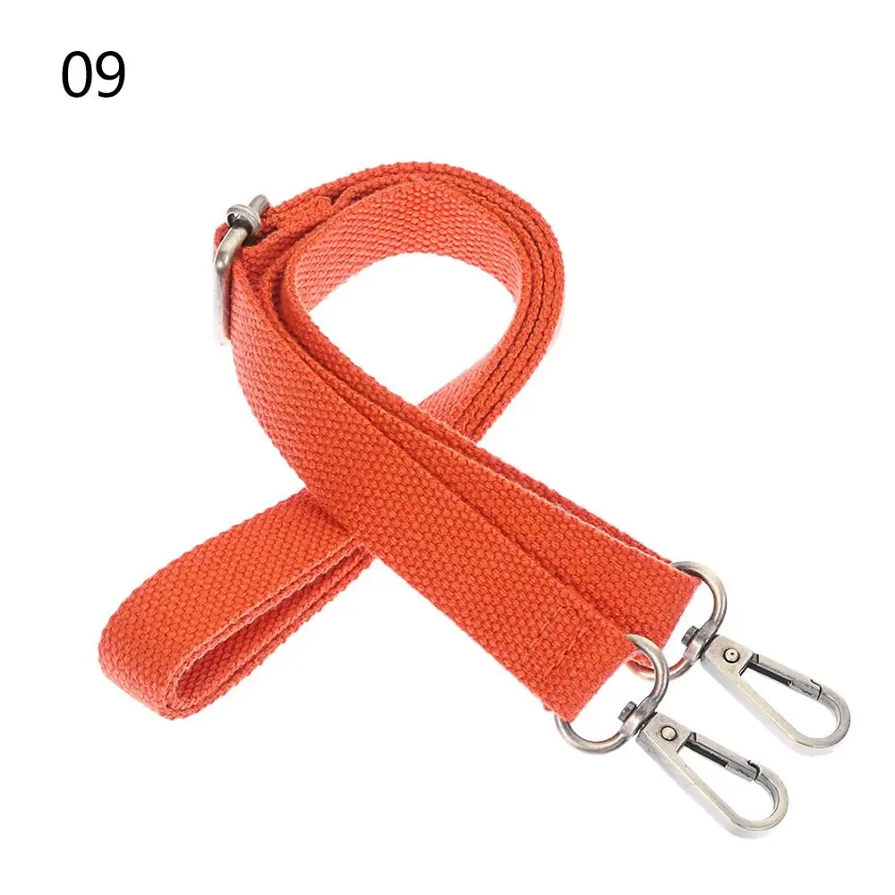 sangle de sac à dos en toile de 130 cm couleur bonbon, accessoires pour sac à bandoulière, chaîne de sac à main, ceinture de sac
